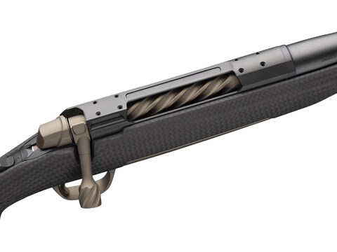 browning fishing x-bolt spinning combo x bolt Browning Speed Bolt-Action Rifle with Recoil Hawg Muzzle strength graphite composite rod equipped with HD304 heavy Leupold Std Browning X-Bolt Base