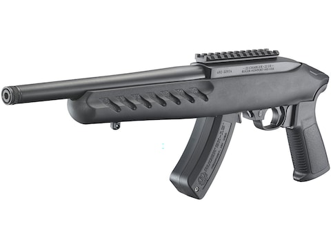 Ruger 22 Charger 22LR Pistol 10" Threaded Barrel 15+1 Round Black