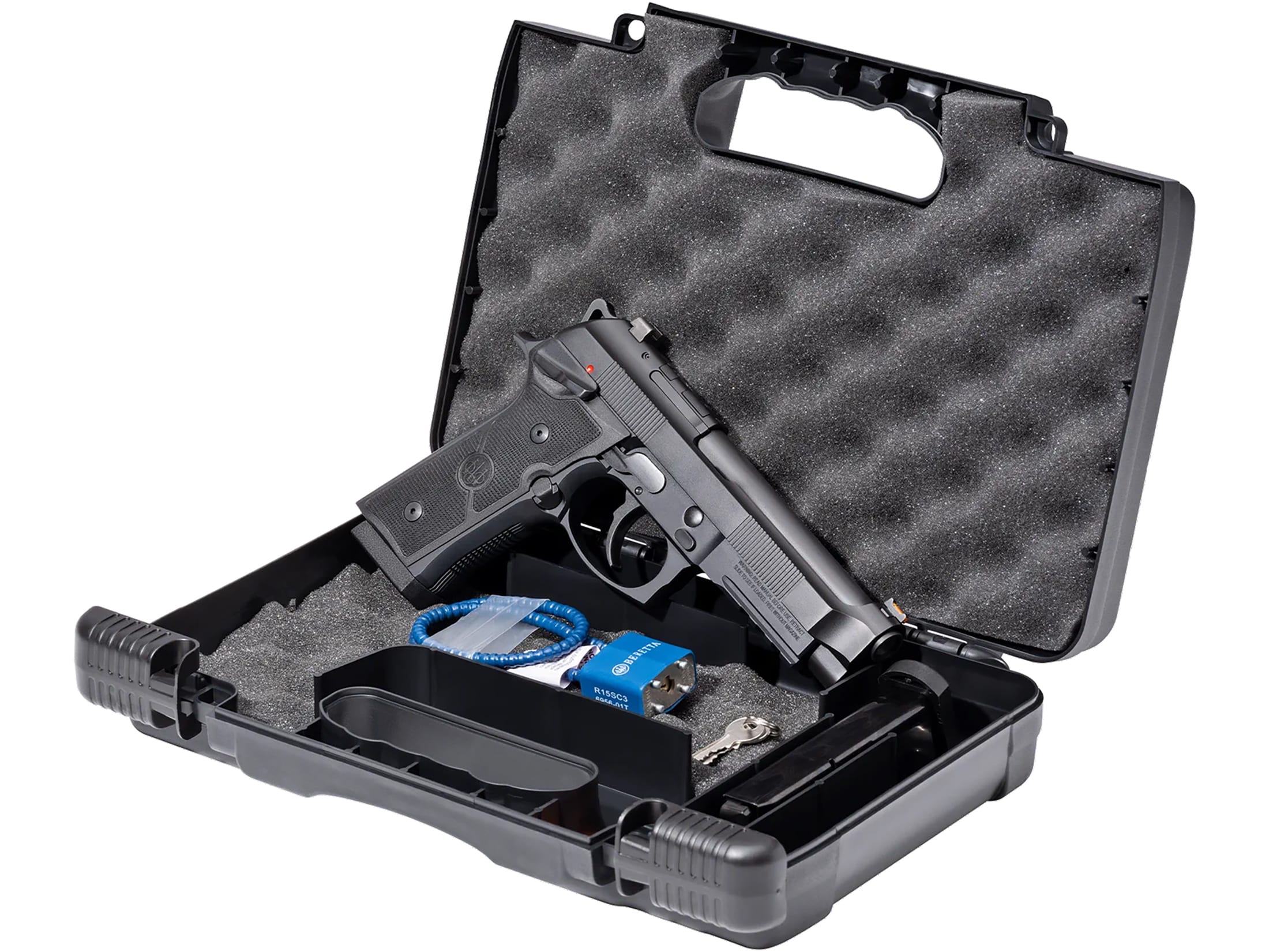 Beretta 92GTS 9mm Luger Pistol 4.7 Barrel 18+1 Round Black