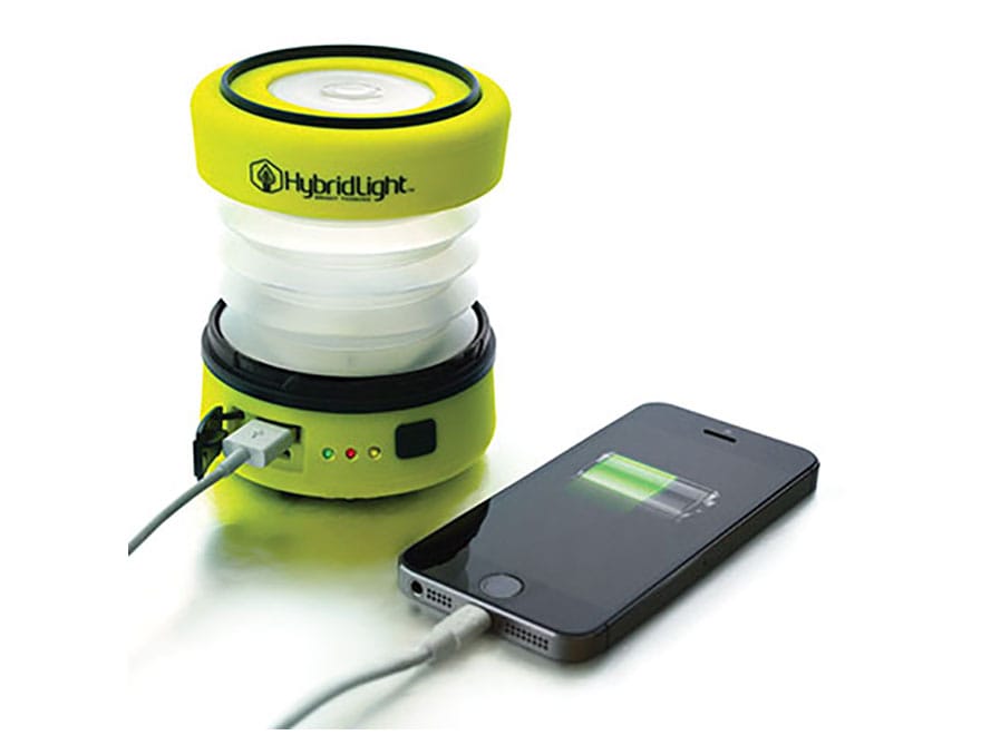 HybridLight PUC Solar Lantern Yellow