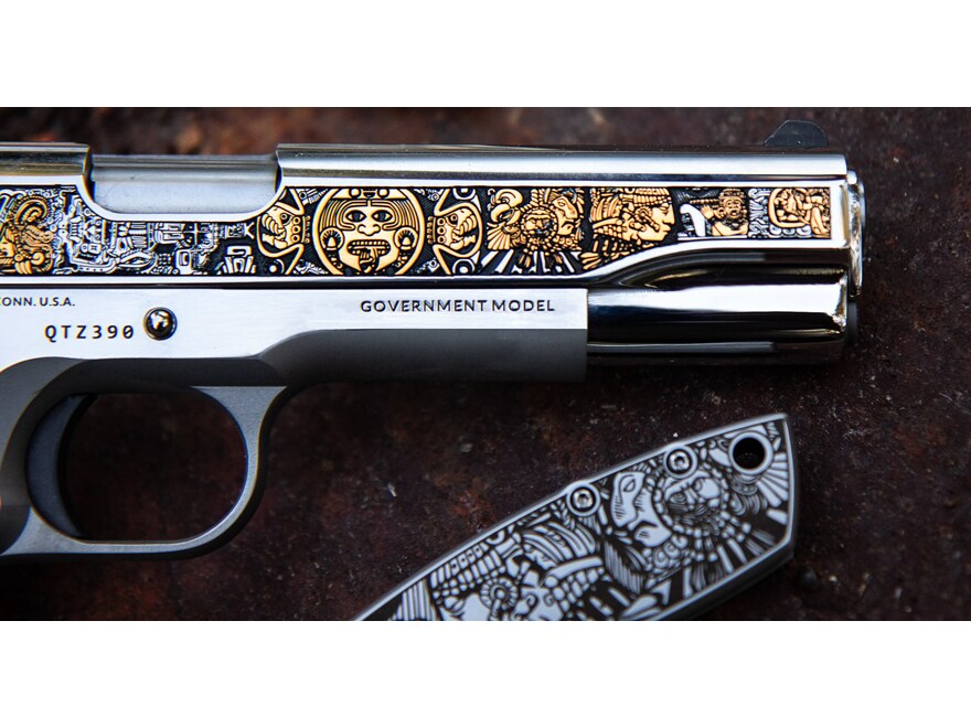 Colt Aztec Empire Stainless Semi-Auto Pistol 38 Super 5 Barrel