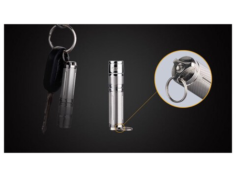 fenix e05ss flashlight Fenix E05SS Flashlight LED 1 AAA Battery Aluminum Silver