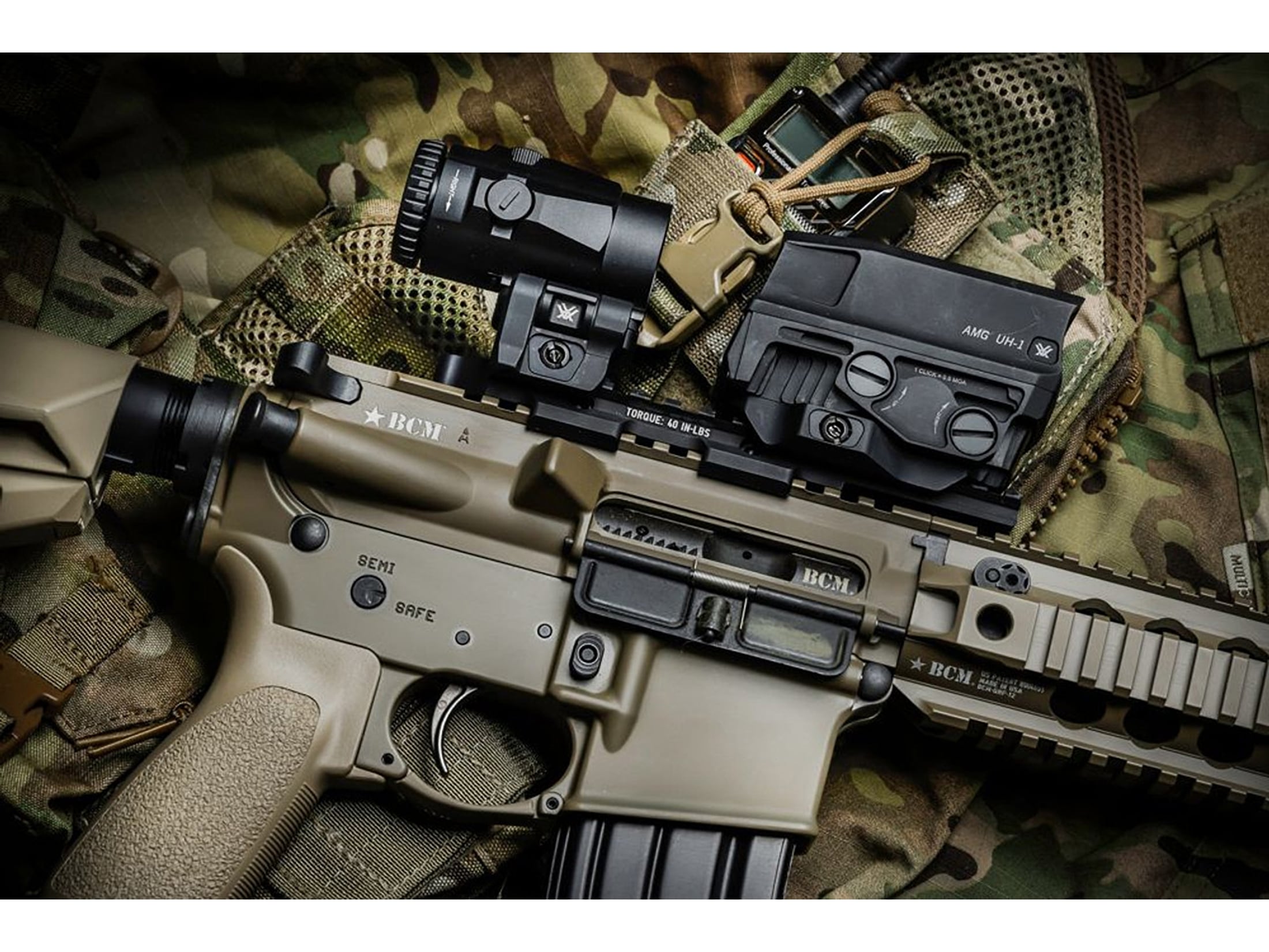 Bravo Company BCM 525-10X5 Optic Riser Aluminum Black