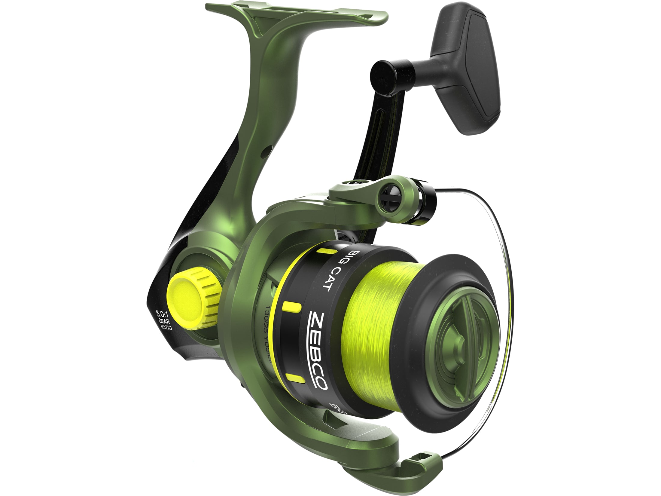Zebco Big Cat 60 7' Med Hvy 2pc Spinning Combo