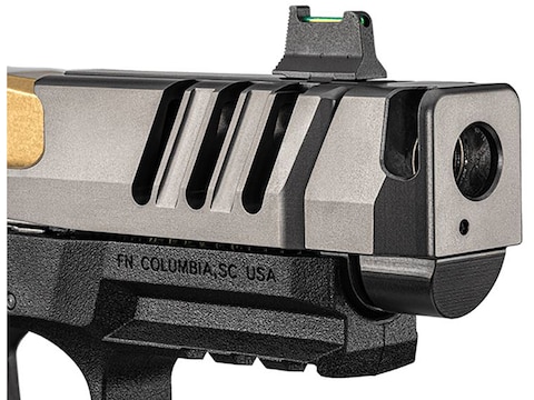 FN 509 CC Edge Semi-Automatic Pistol 9mm Luger 4.2" Barrel 15-Round Graphite Black