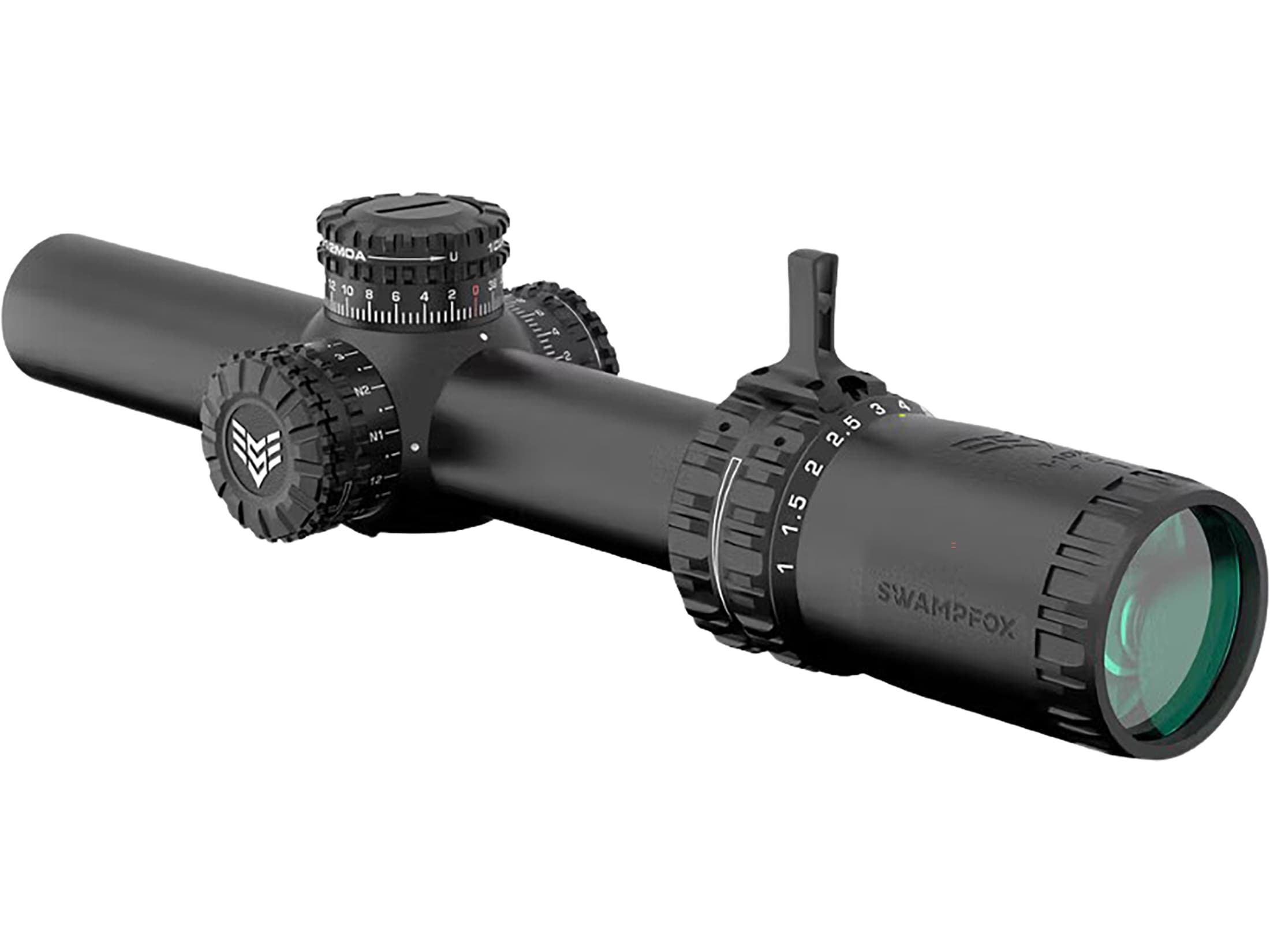 Swampfox Optics Arrowhead Rifle Scope 30mm Tube 1-10x 24mm Green