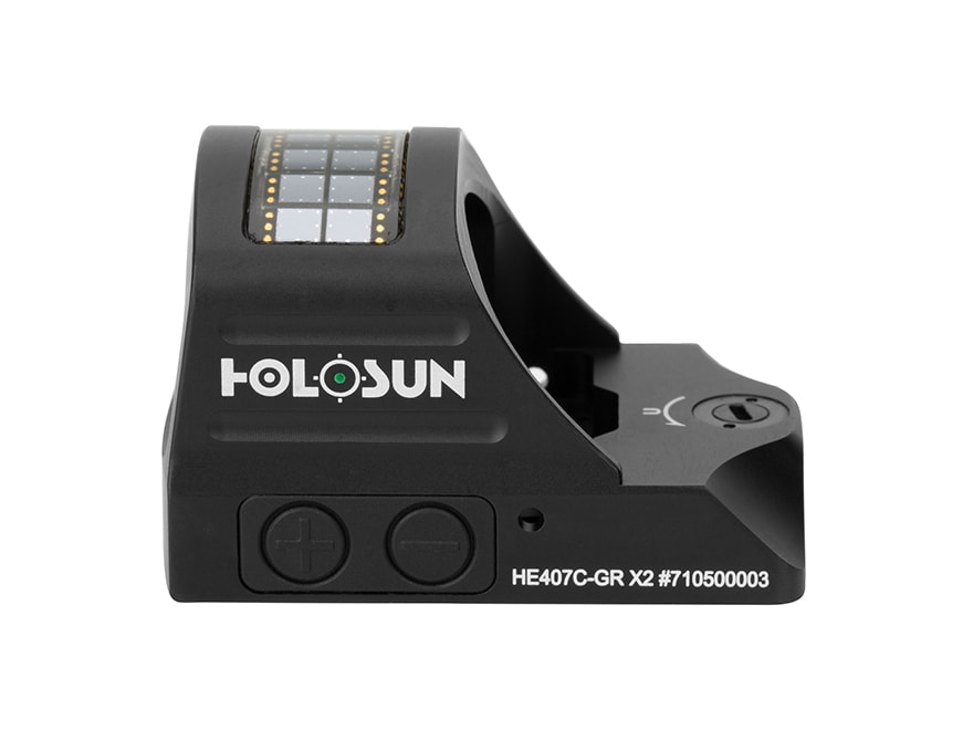 HE407k-GR X2 Holosun 407k Reflex Sight (Green Dot