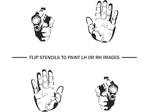 Challenge Targets Shoot No Shoot Decision Target Stencils