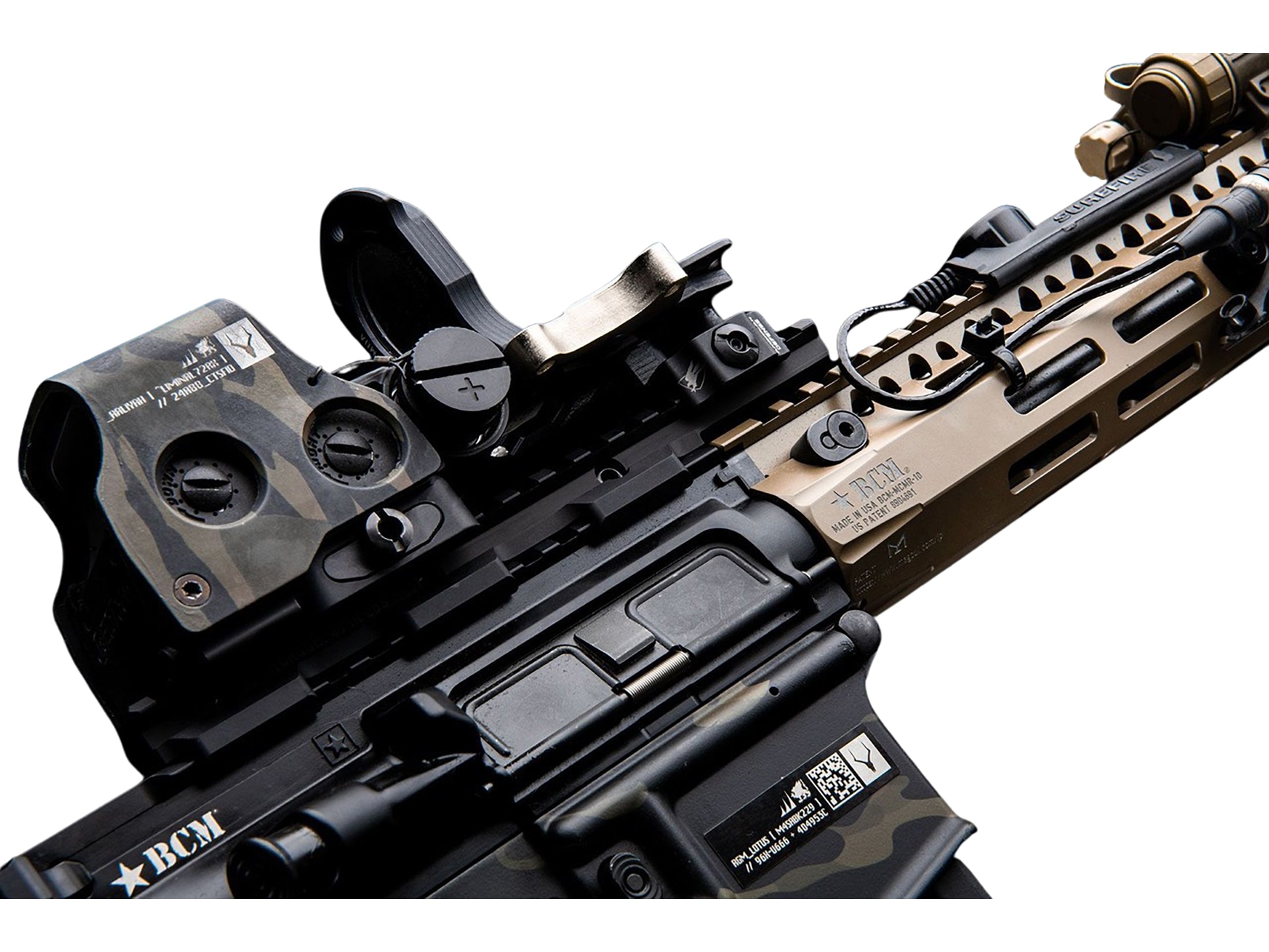 BCM■A/T 525-13X5 オプティック ライザーマウント Bravo Company BCM AT 525-13X5 Optic Riser Aluminum Black