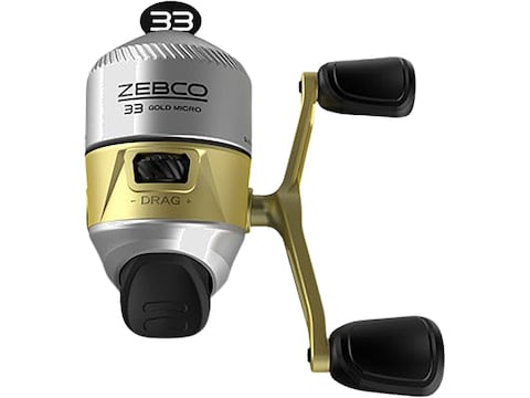 Zebco 33 Micro Gold Spincast Reel