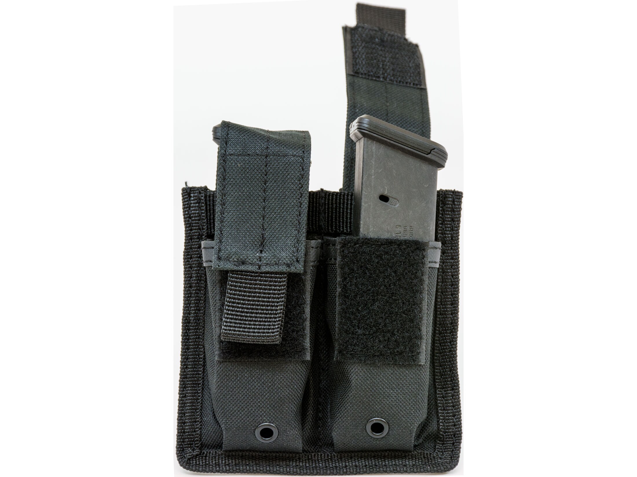 Pouch Tattico Molle Per Pistola - Singola/doppia, Per Glock, M1911, 92F, Calibri 9mm, .45 ACP, Colore Verde