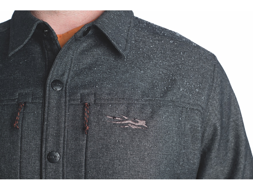 Sitka Gear Men's Highland Overshirt Polyester Sitka Black 2XL