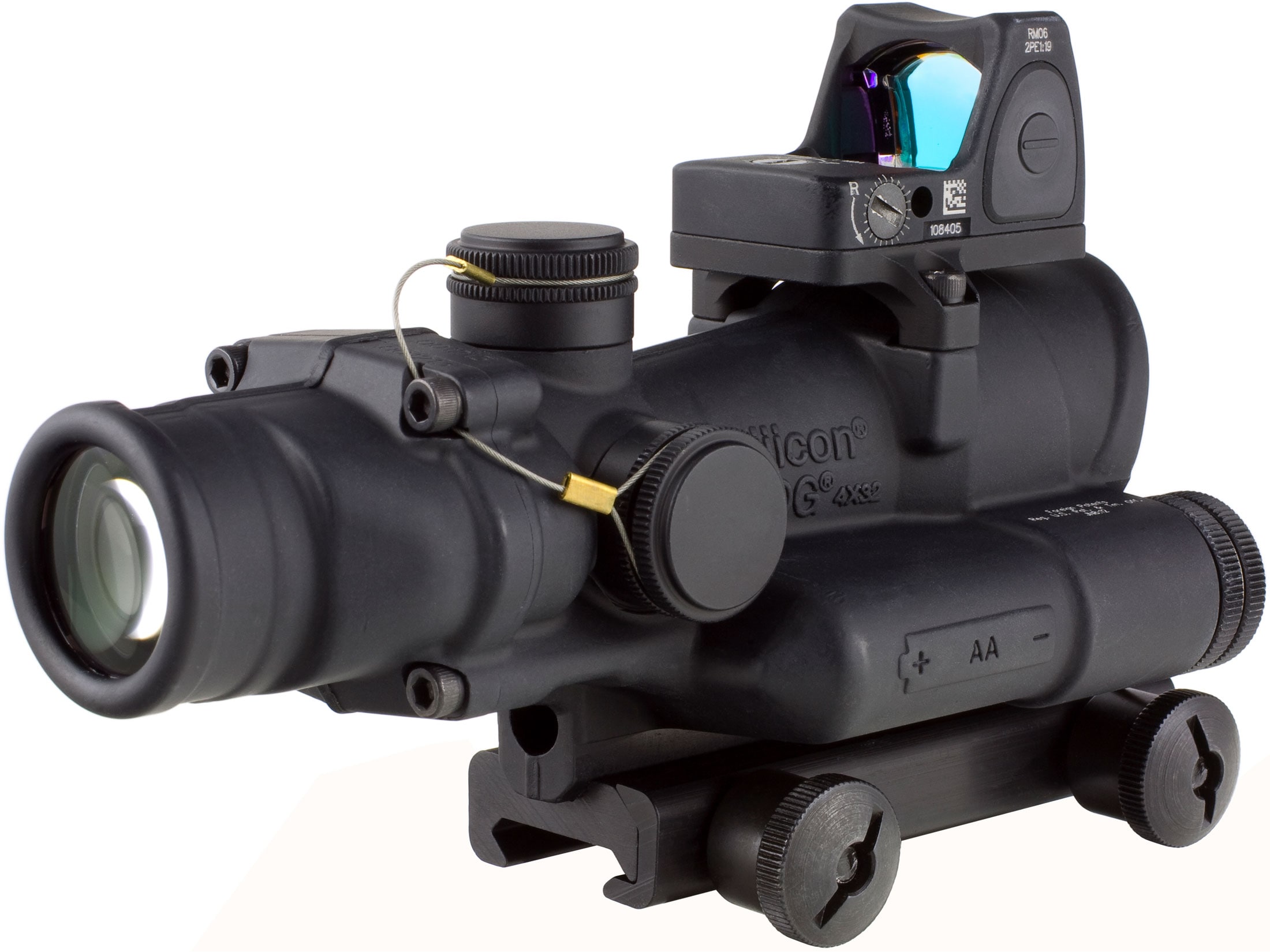 Trijicon ACOG Rifle Scope 4x 32mm LED Illuminated Red Crosshair 223