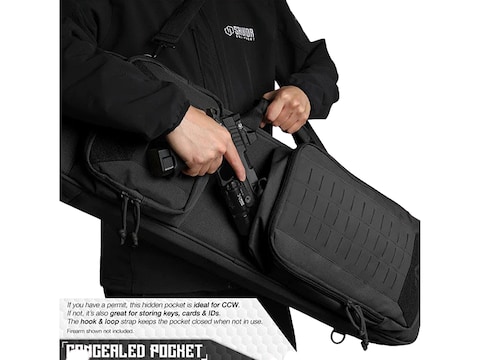 Black Gunpowder Molle Hook and Loop Velcro Panel Tactical Morale