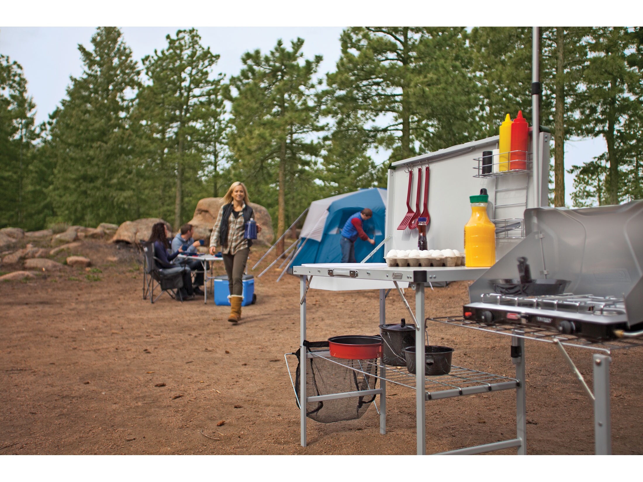 コールマン パックアウェイ キッチン Amazon.com : Coleman Pack-Away Portable Camp Kitchen