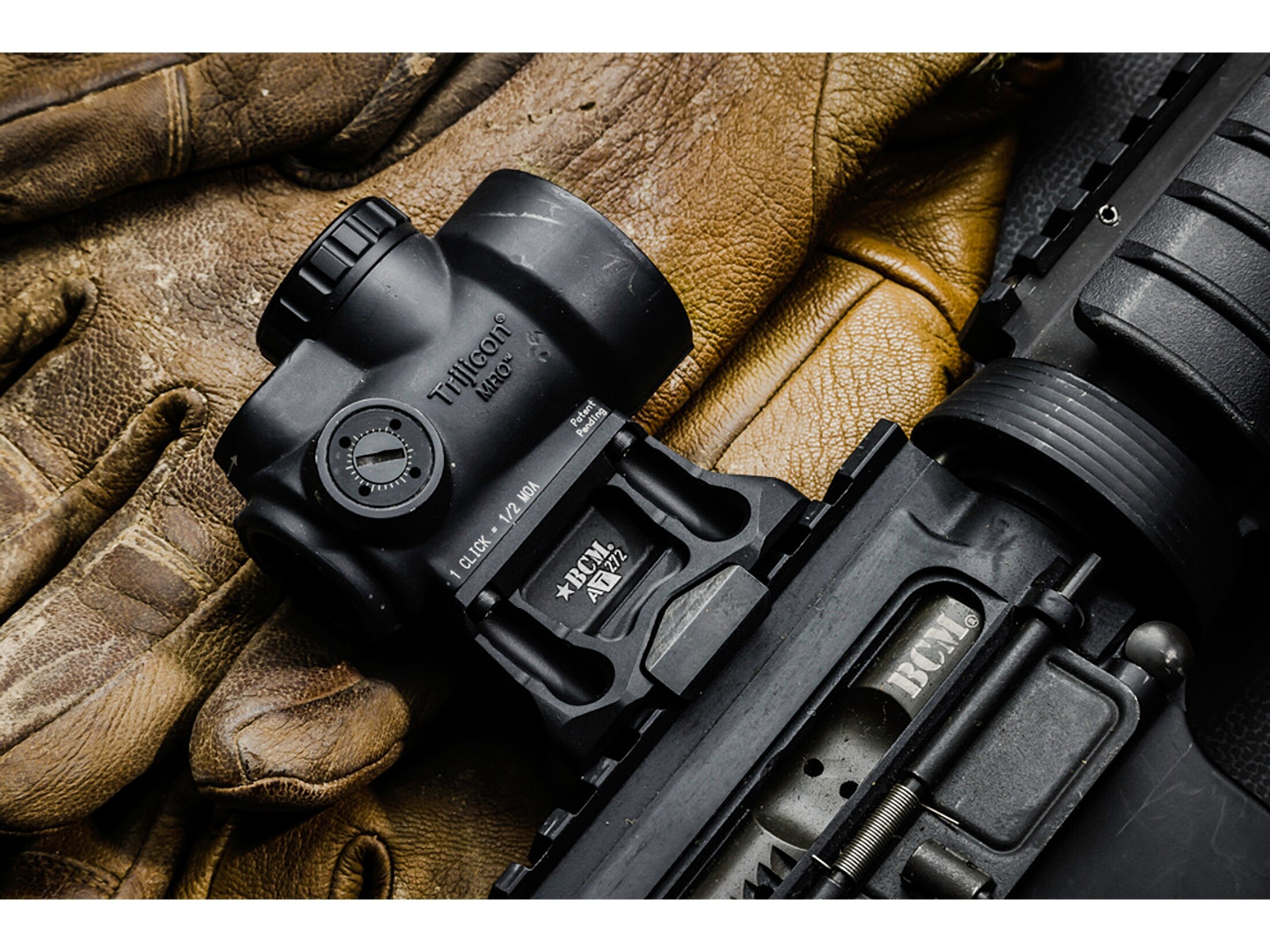 Bravo Company BCM Trijicon MRO 1.93 Mount Picatinny Matte Black