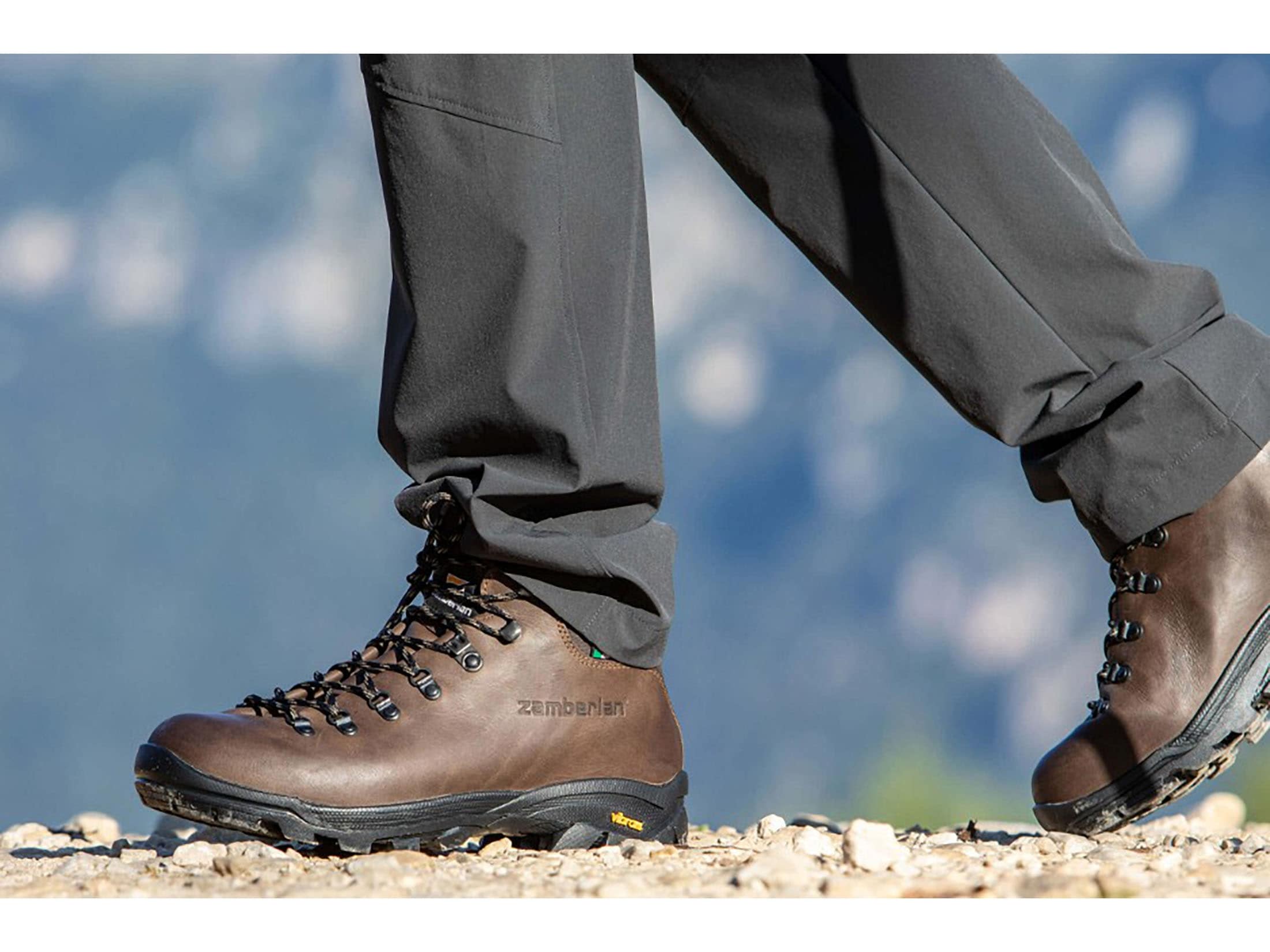 Zamberlan Men's Trail Lite GTX Waterproof Hiking Boots Leather Waxed