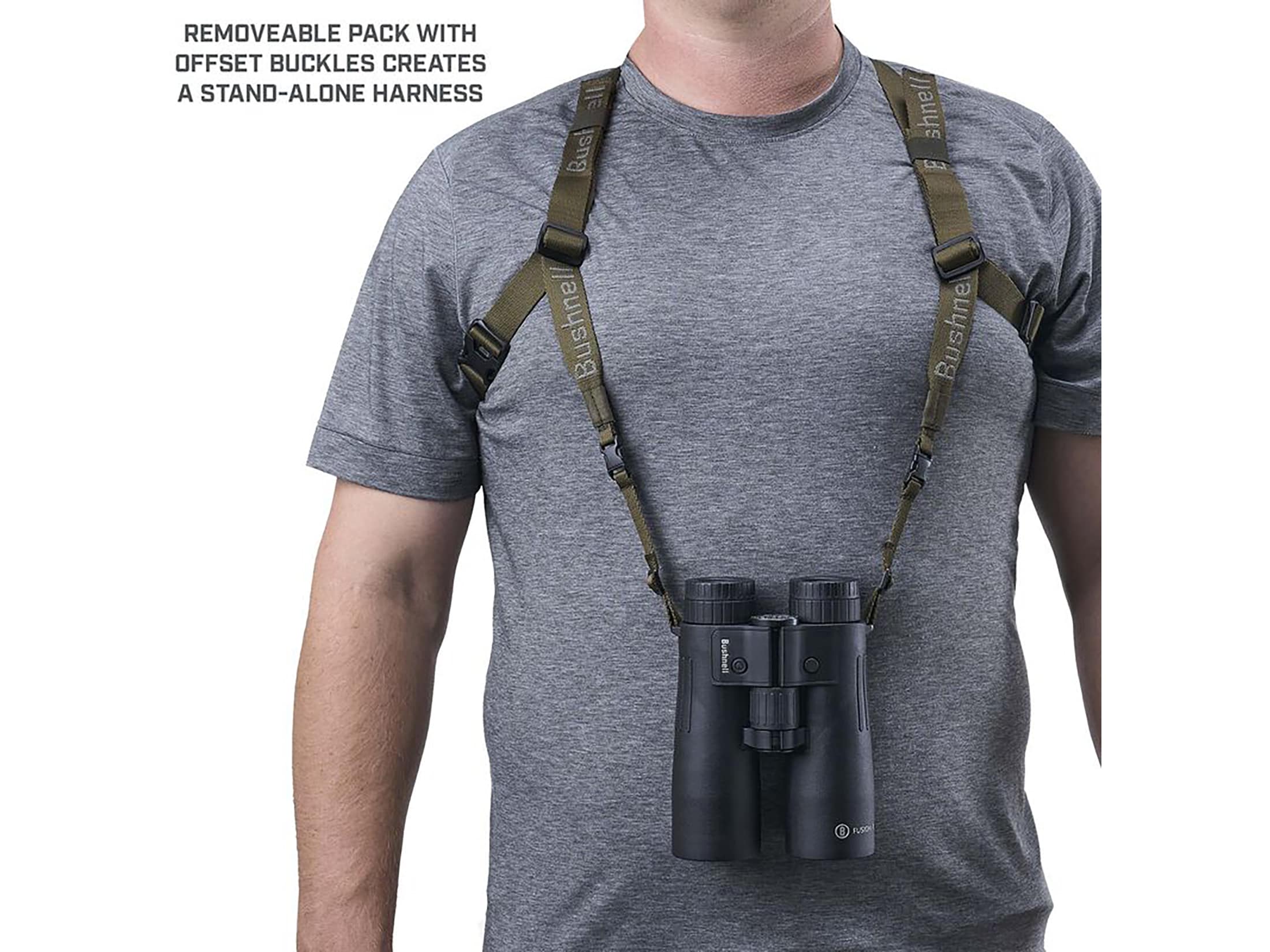 Bushnell Vault Bino Harness Slate Green