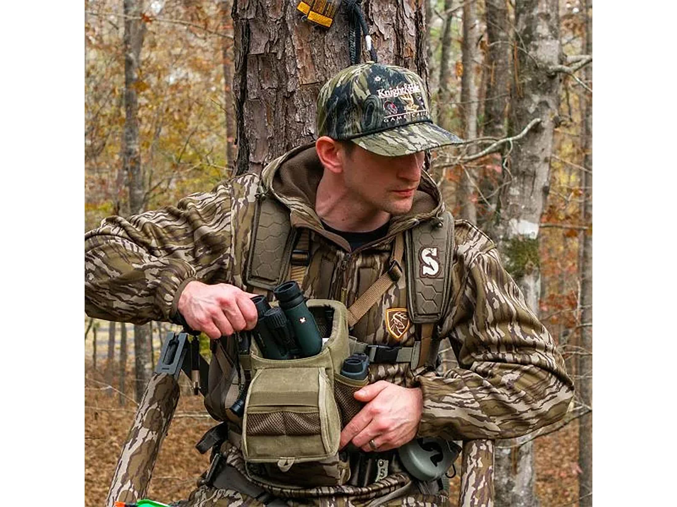 Knight & Hale Run N Gun 150 Turkey Chest Rig Mossy Bottomland