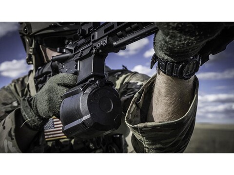Magpul PMAG D-60 Drum Magazine AR-15 223 Remington, 5.56x45mm 60-Round Polymer Black