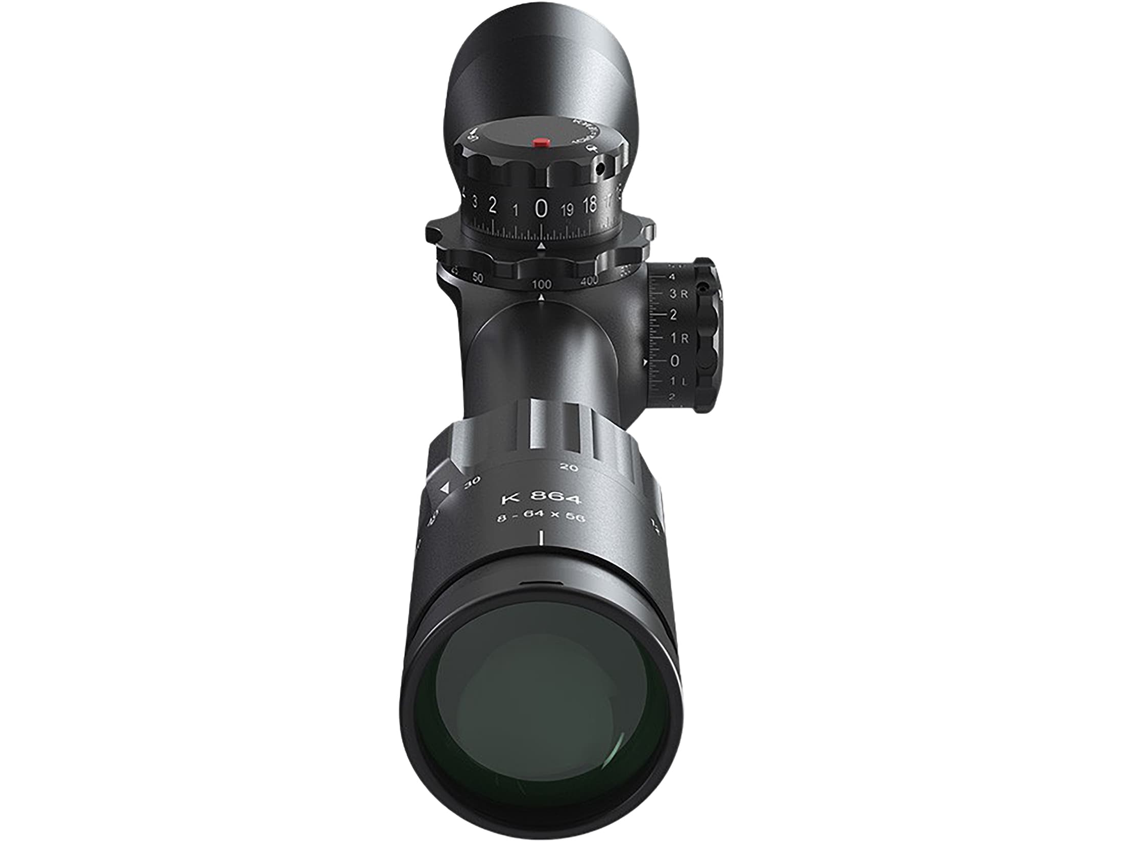Kahles K864 Rifle Scope 36mm Tube 8-64x 56mm MOAK+ Reticle Matte Black