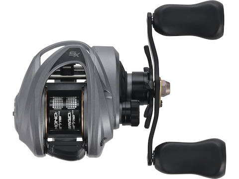 baitcasting reel cheap revo Abu Garcia Premier Low Profile Casting Abu Garcias innovative VoltiQ electronic braking system reads spool rotation in real Abu Garcia REVO5 STX LP