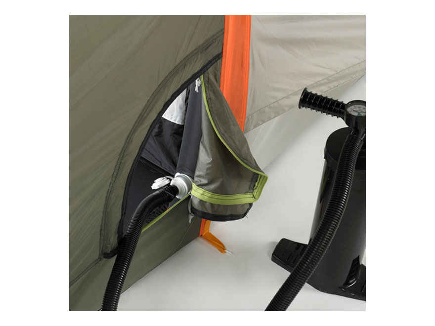 Kelty Mach 6 Man Inflatable Tent 180 x 108 x 76 Polyester White,