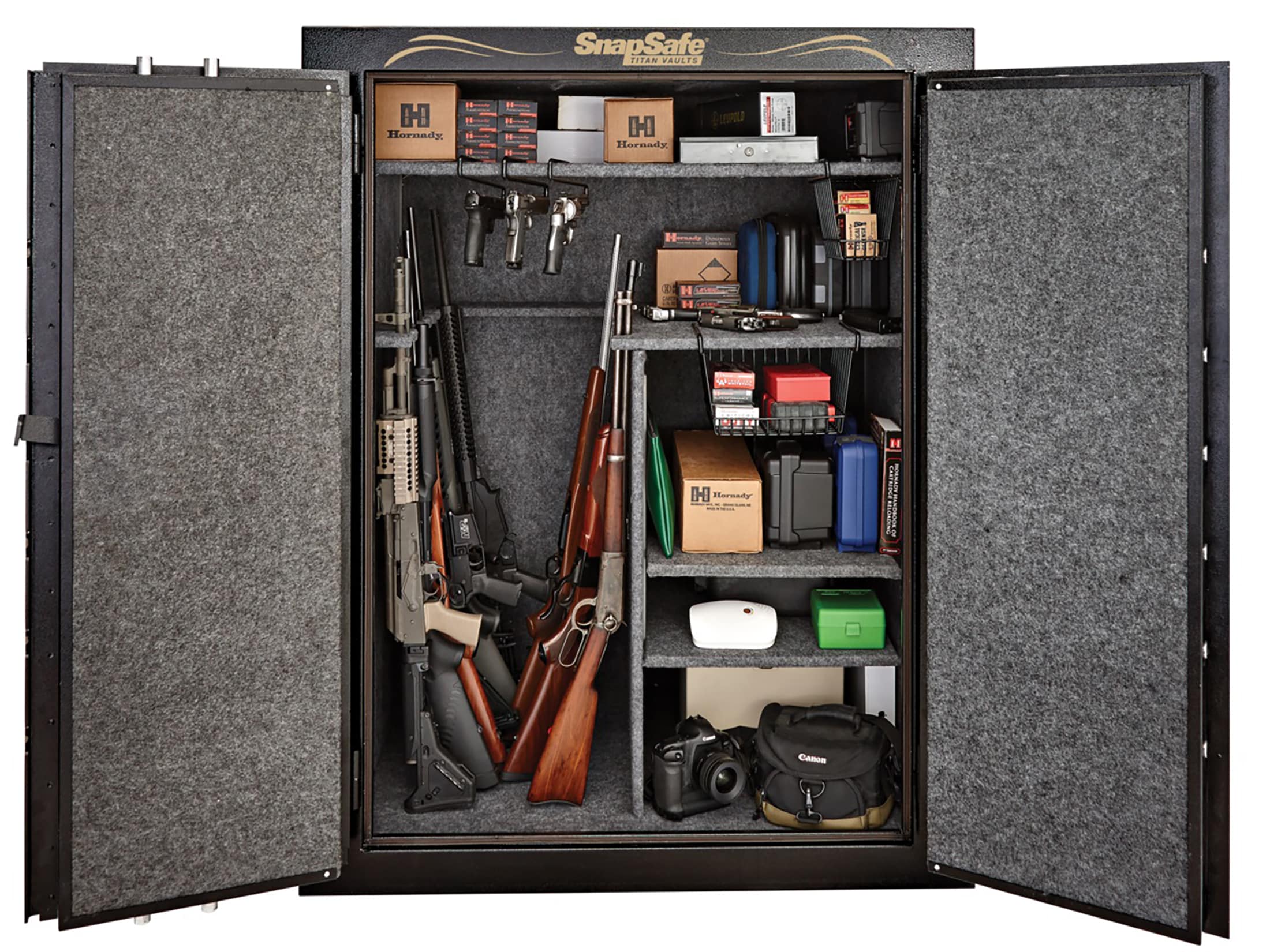 SnapSafe Super Titan XL Double Door Fire Resistant Modular Safe