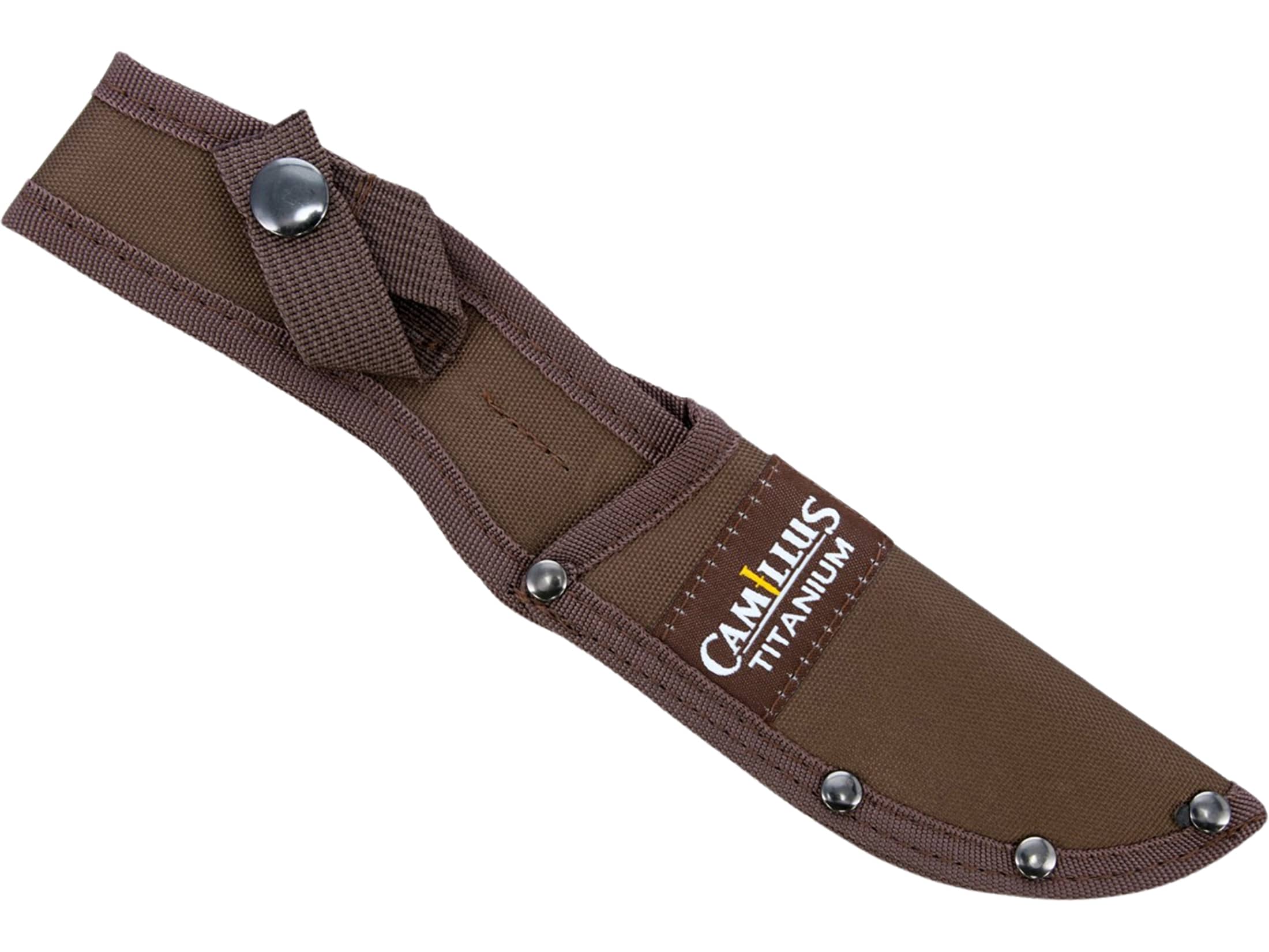 Camillus Outdoorsman Fixed Blade Knife 4.5 Drop Point 440 Black Blade