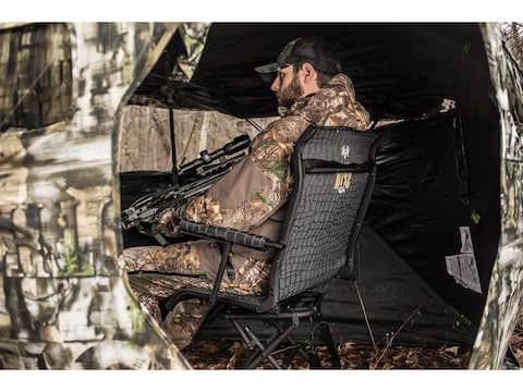 Hawk Stealth Spin Blind Chair Steel Gray