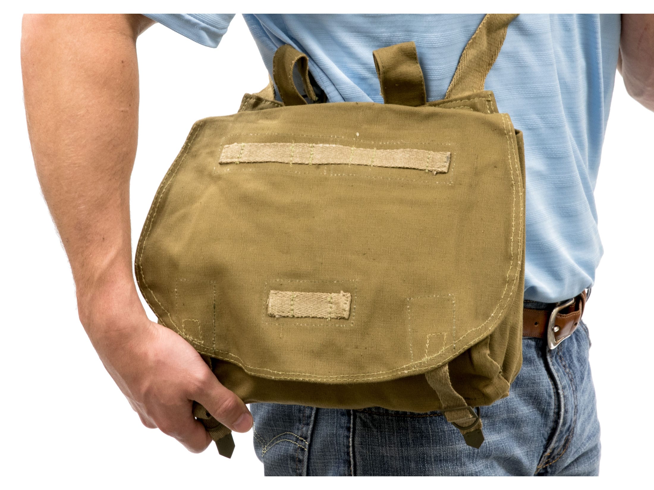 Military Surplus Czech Bread Bag Grade 1 Olive Drab