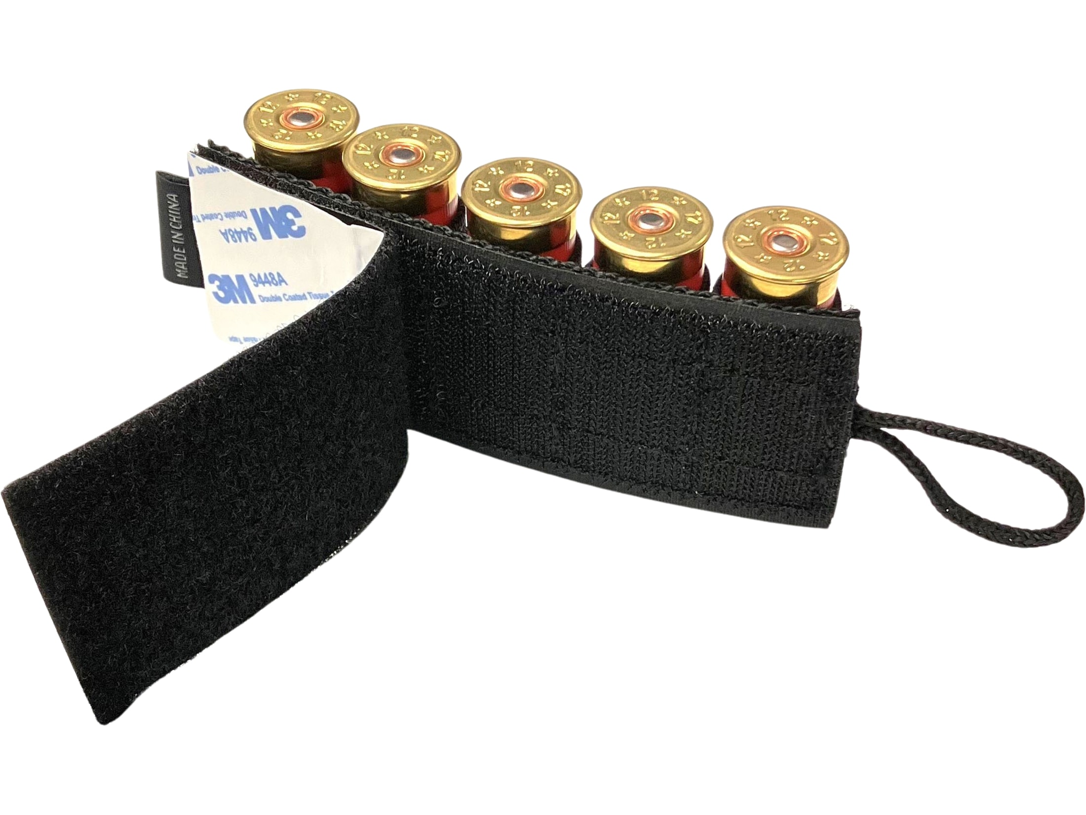 MidwayUSA Shotgun Card with Adhesive Hook & Loop Attachment