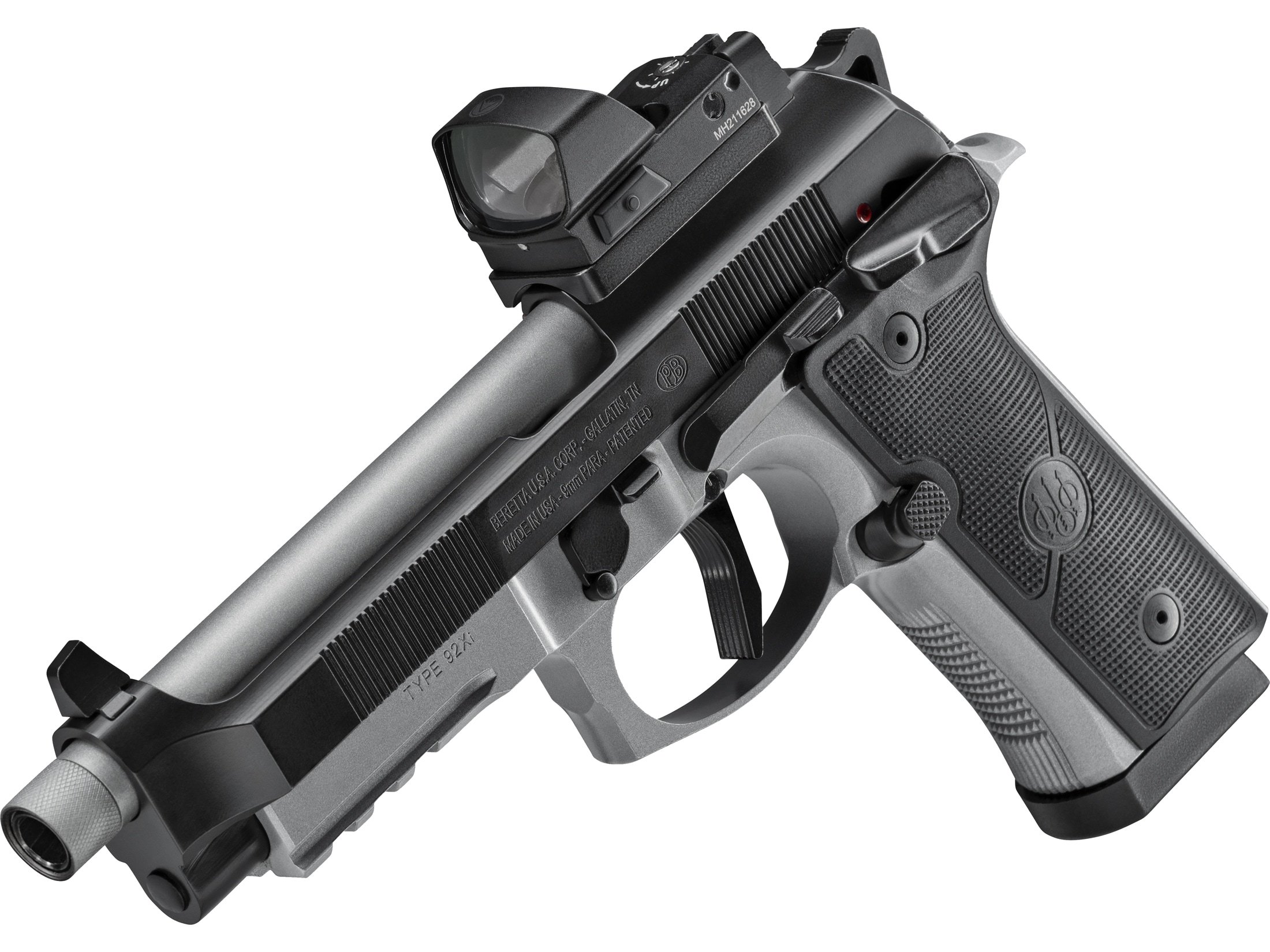 Beretta 92XI SAO Tactical 9mm Luger Pistol 4.8 Threaded