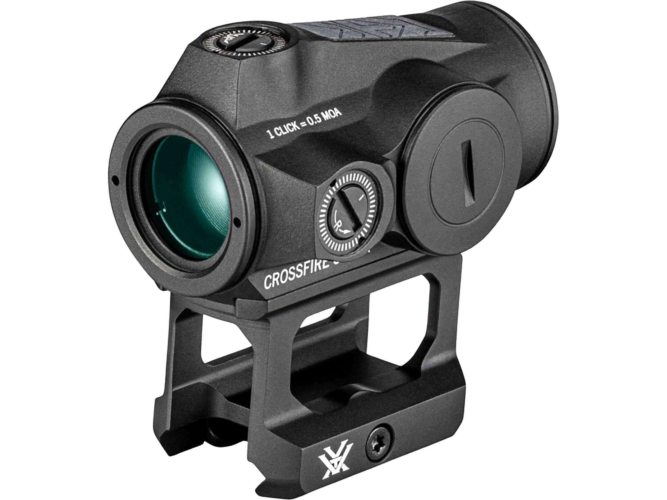 Vortex Optics Crossfire II Solar Red Dot Sight 1x 2 MOA Dot Picatinny