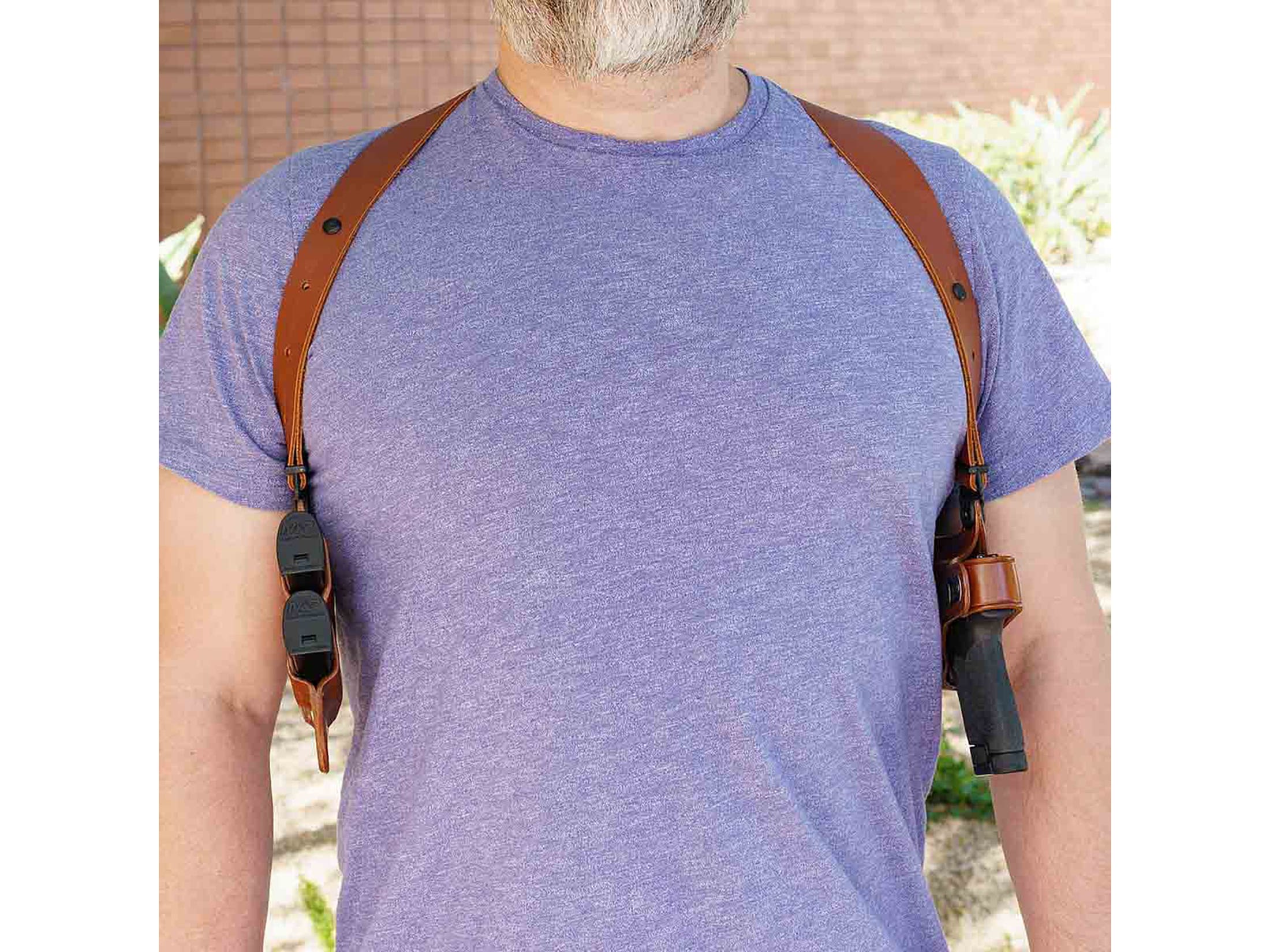 Galco Miami Classic II Shoulder Holster Right Hand Glock 20, 21, 29,