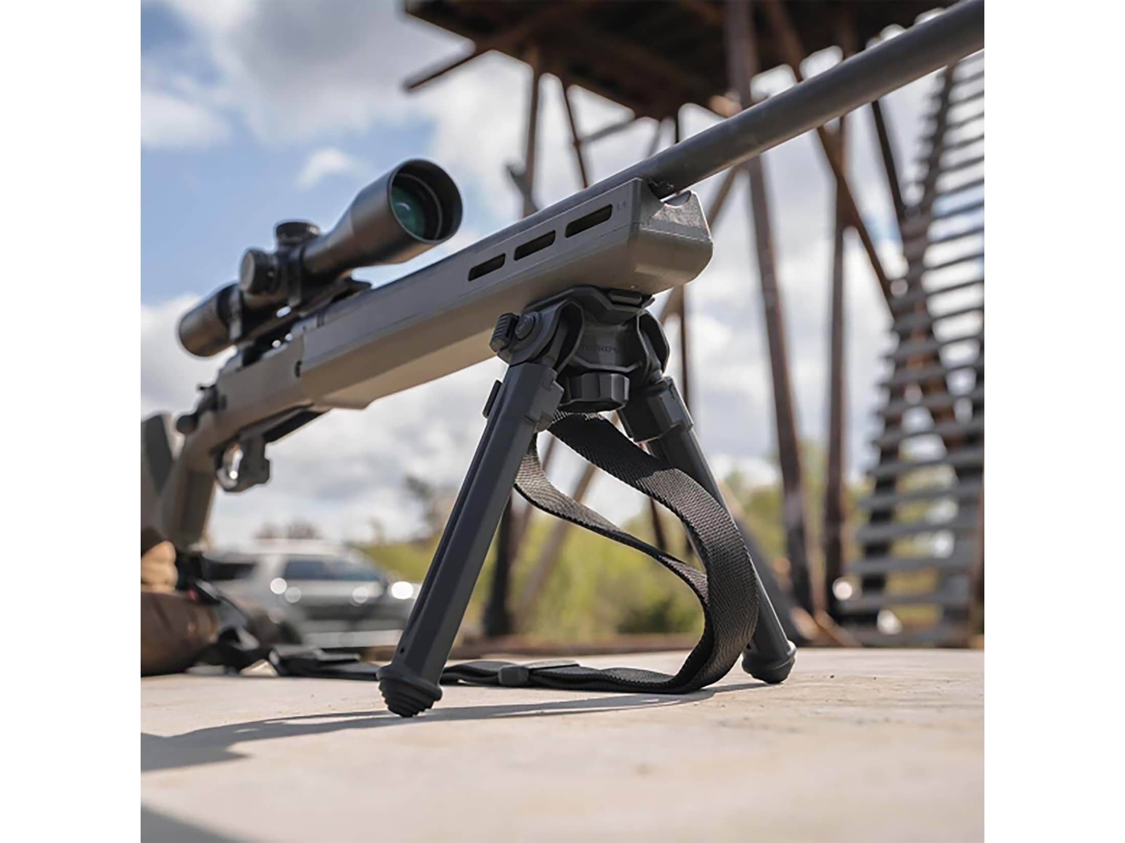 【実物】MAGPUL BIPOD スリングスタッド用 ブラック Magpul - Bipod Sling Stud QD | PTS Steel Shop
