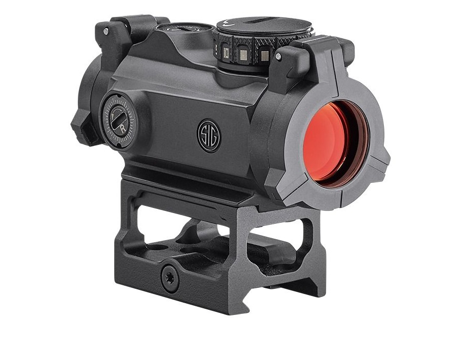 Sig Sauer ROMEO-MSR Compact Red Dot Sight 1x 20mm 2 MOA Red Dot