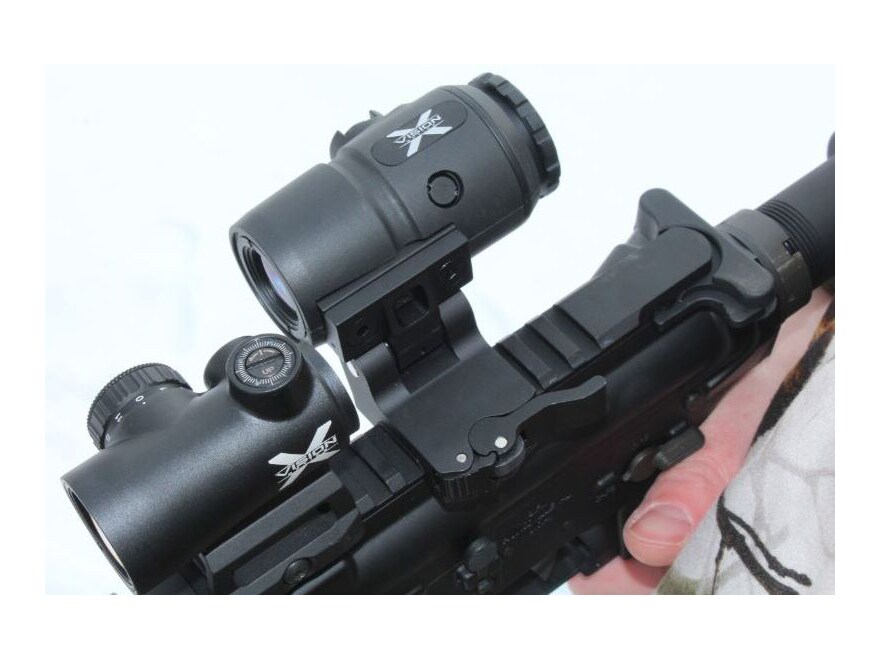X-Vision Optics MAAG 3x Magnifier Flip Mount Matte