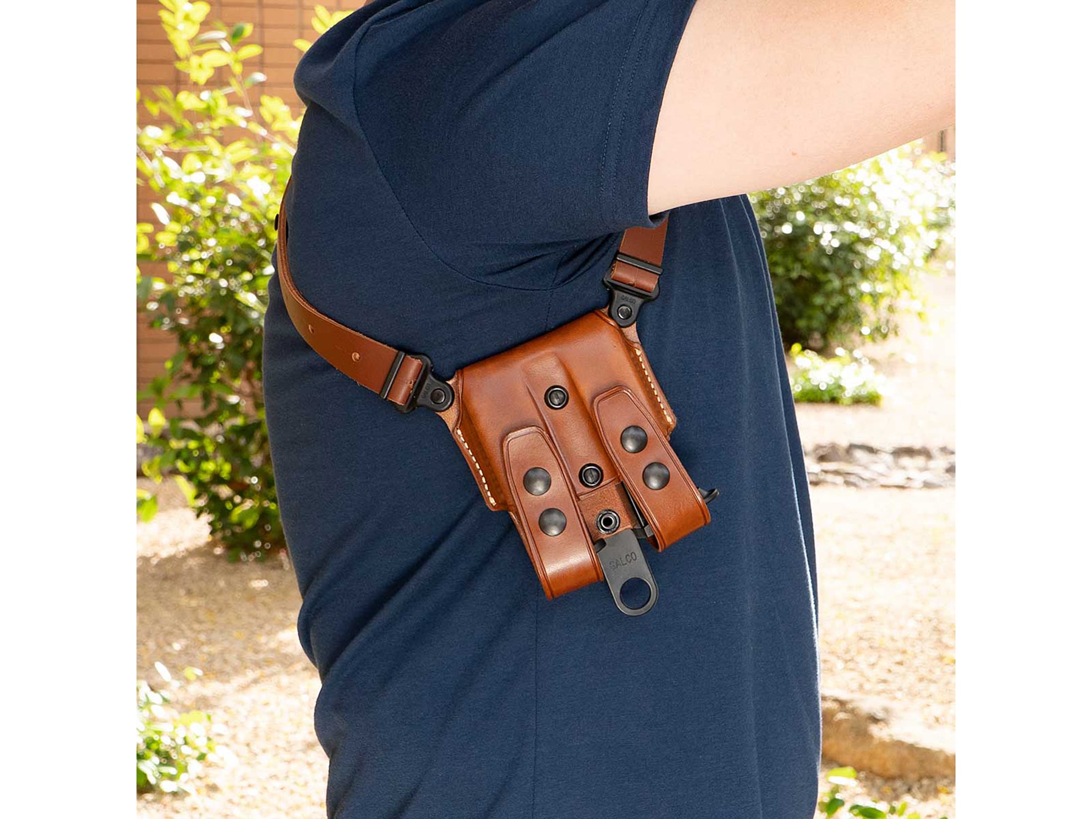 Galco Miami Classic Shoulder Holster Left Hand Kahr K40 Leather