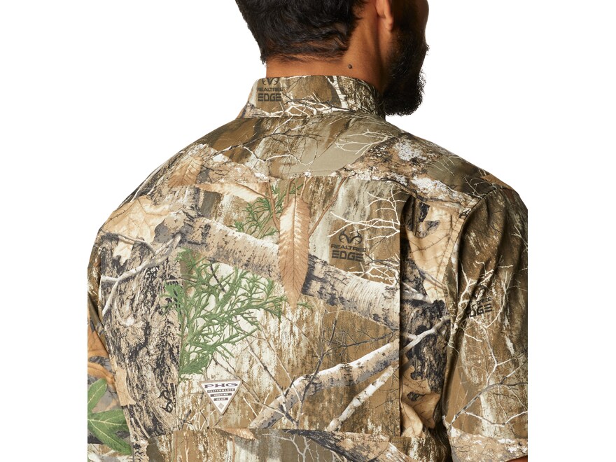 Columbia Men's Super Sharptail Short Sleeve Shirt Realtree