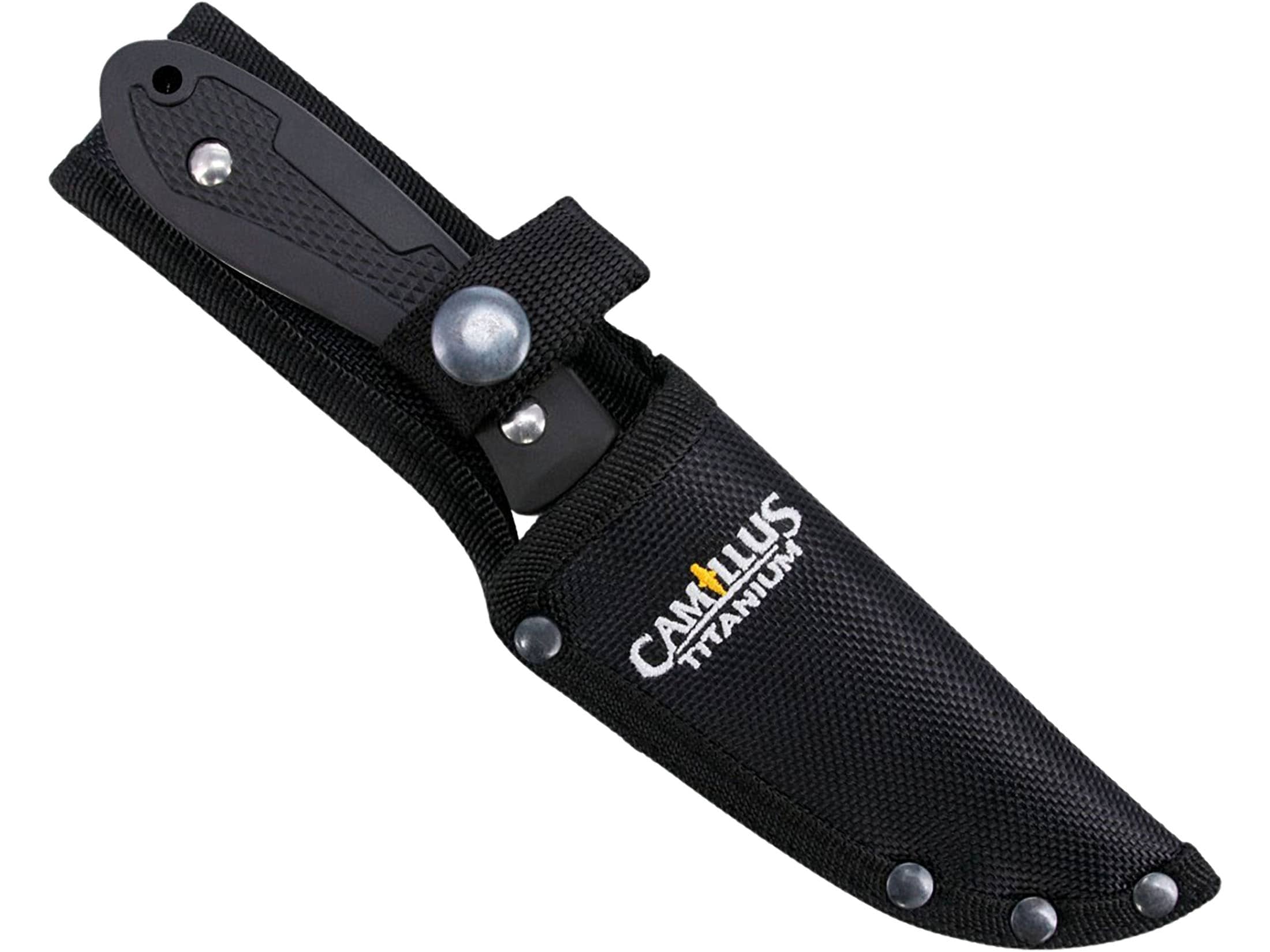 Camillus Crosstrail Skinner Fixed Blade Knife 4.25 Skinner 420 Satin