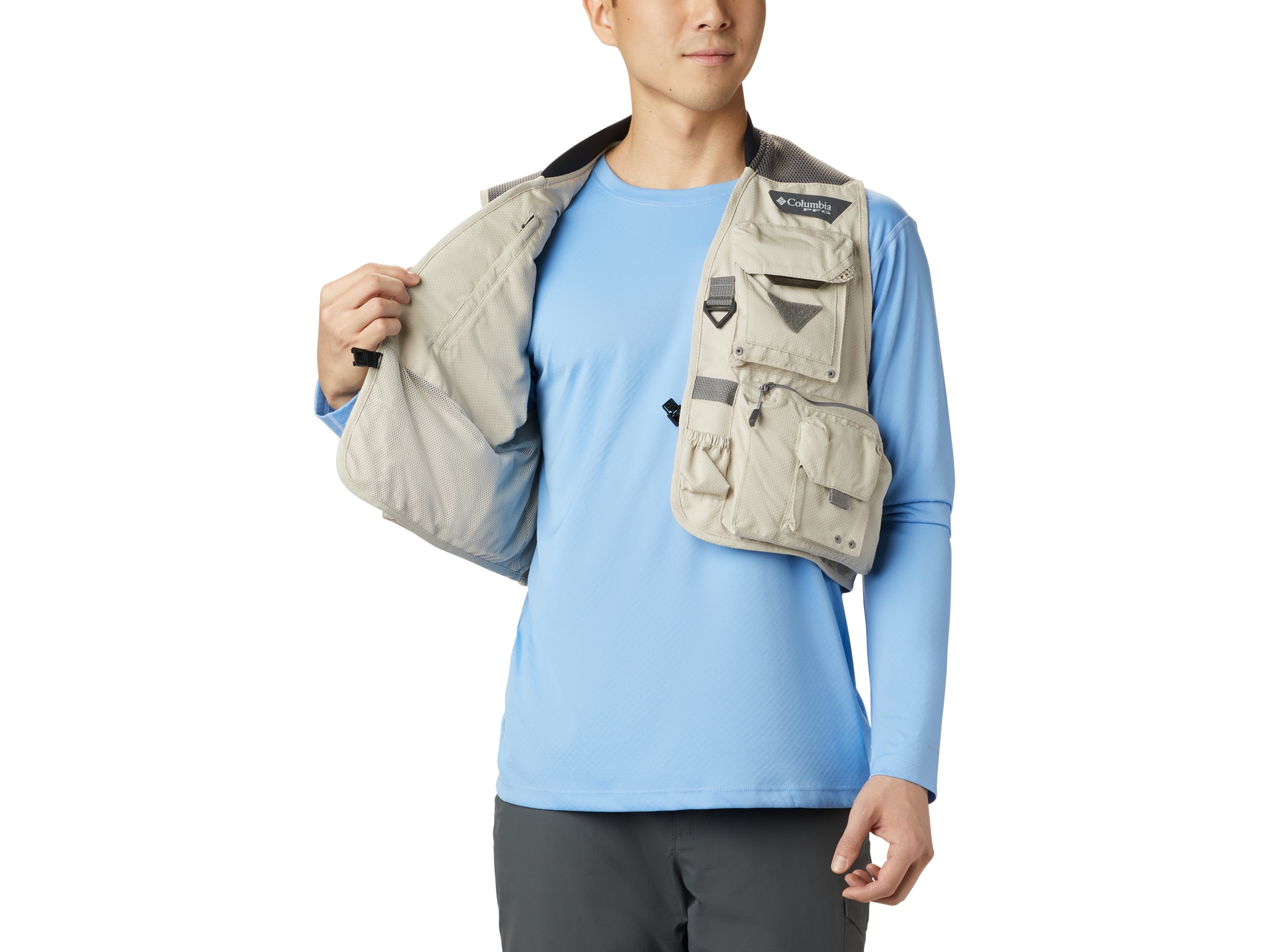 fishing vest columbia