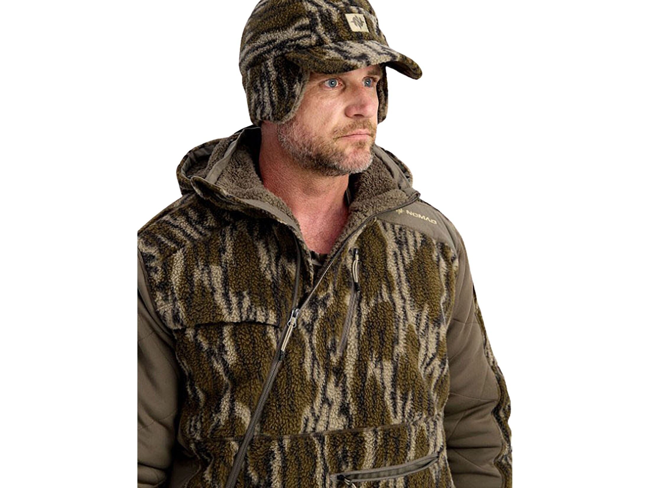Nomad Men's Cottonwood VX3 Jacket Mossy Oak Bottomland Large