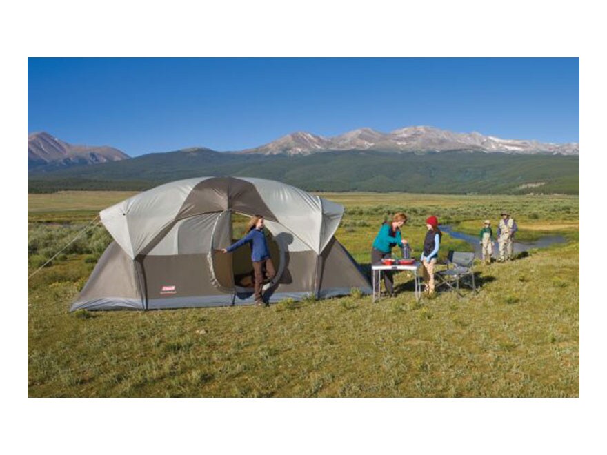 Coleman WeatherMaster 10 Person Cabin Tent 204 x 108 x 80 Polyester