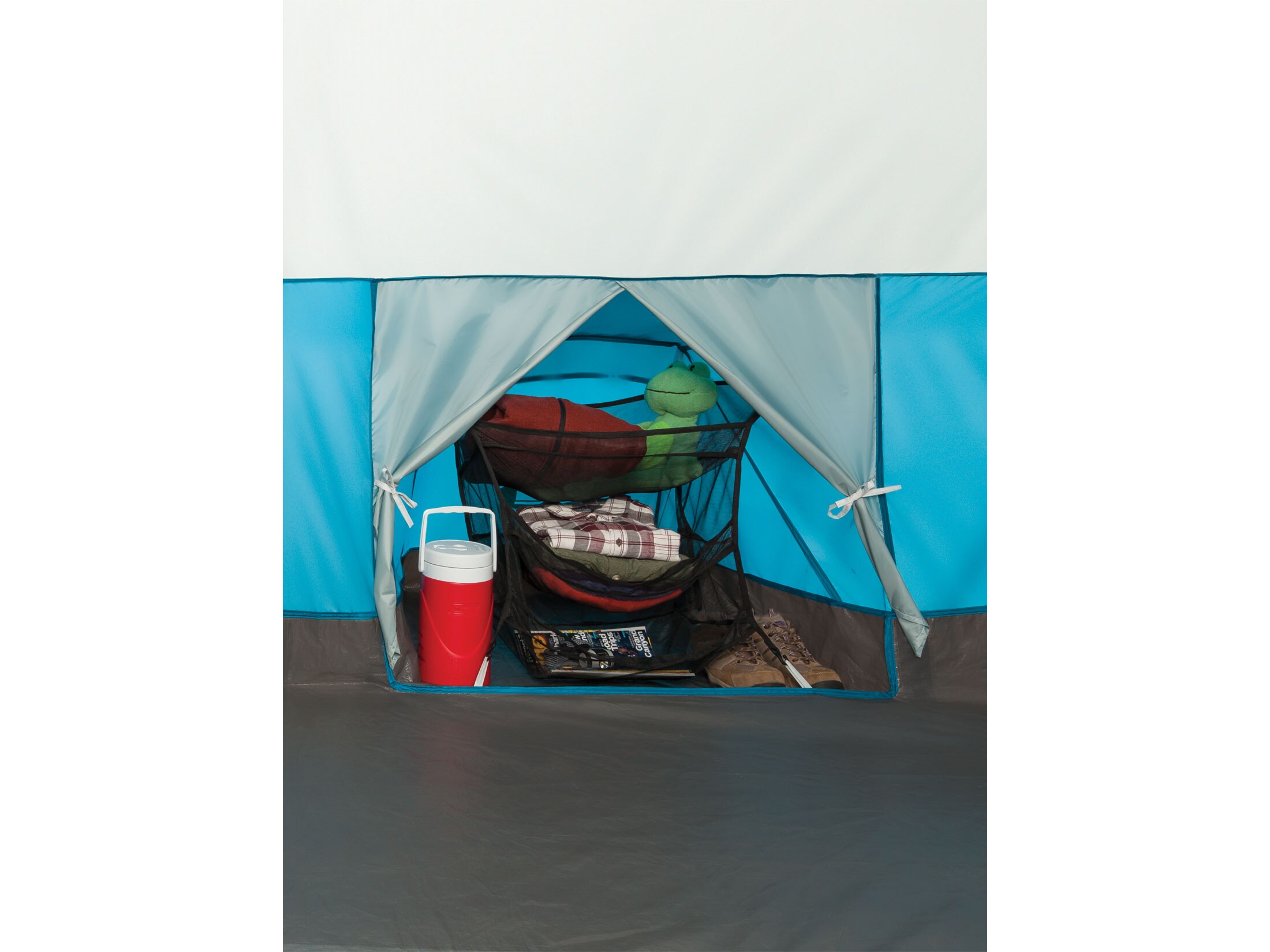 Coleman Echo Lake Fast Pitch 6 Man Cabin Tent 144x84x76 Polyester Blue