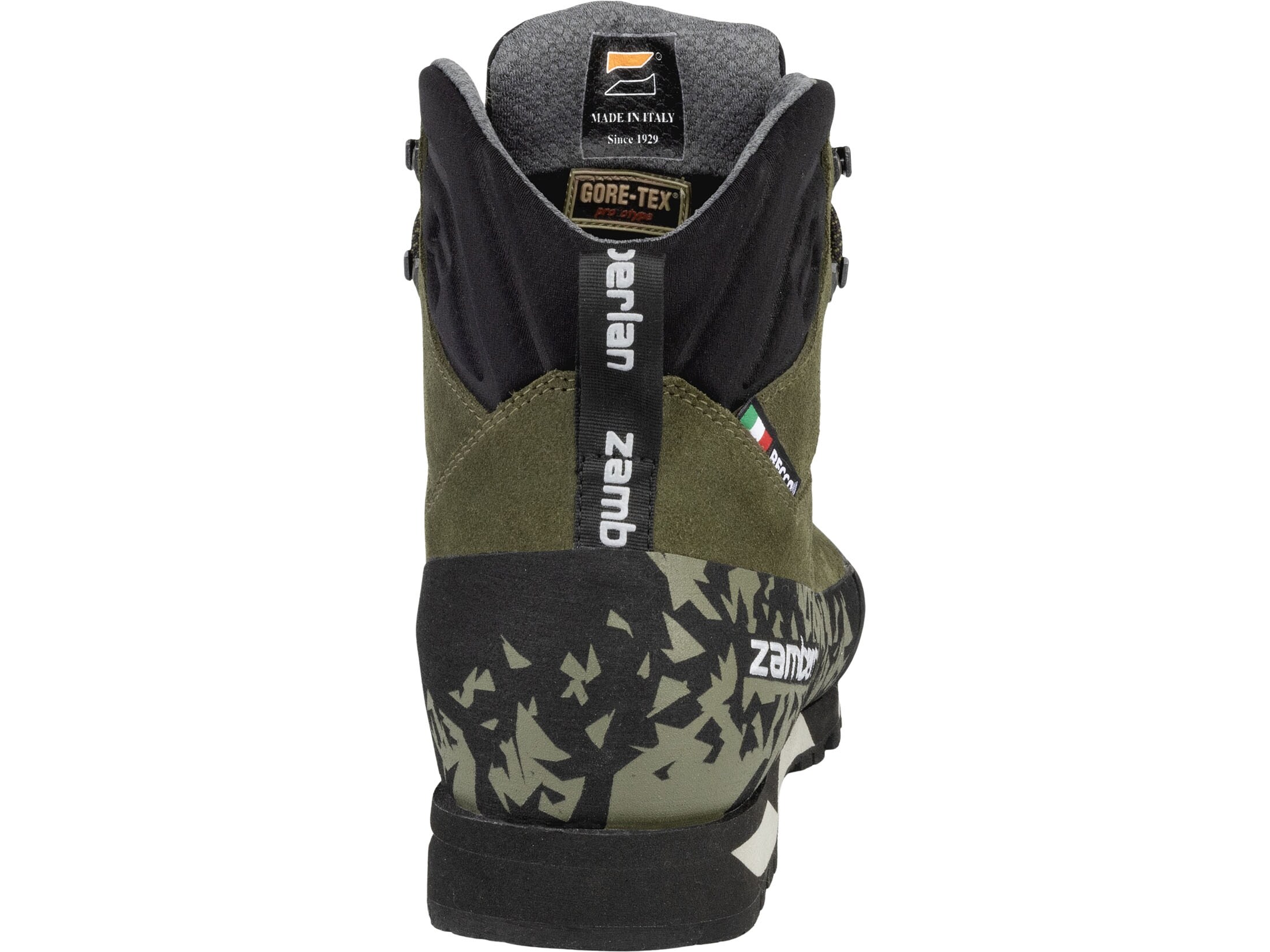 サルサール Zamberlan Salathe Trek GTX RR Hiking Boots Nylon/Suede Olive Men's 11