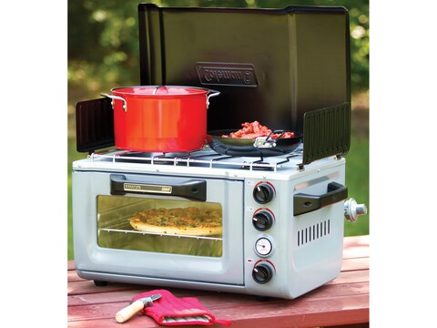 Coleman Camp Oven Combo Propane Stove Oven