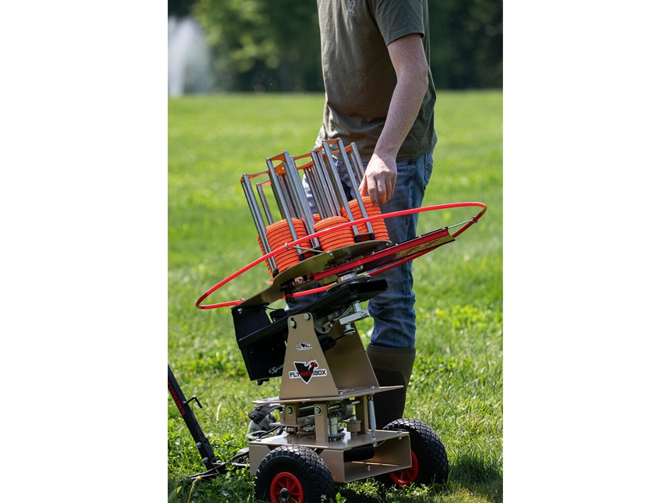 Do-All FlyWay 180X Automatic Clay Target Thrower Wobbler Cart
