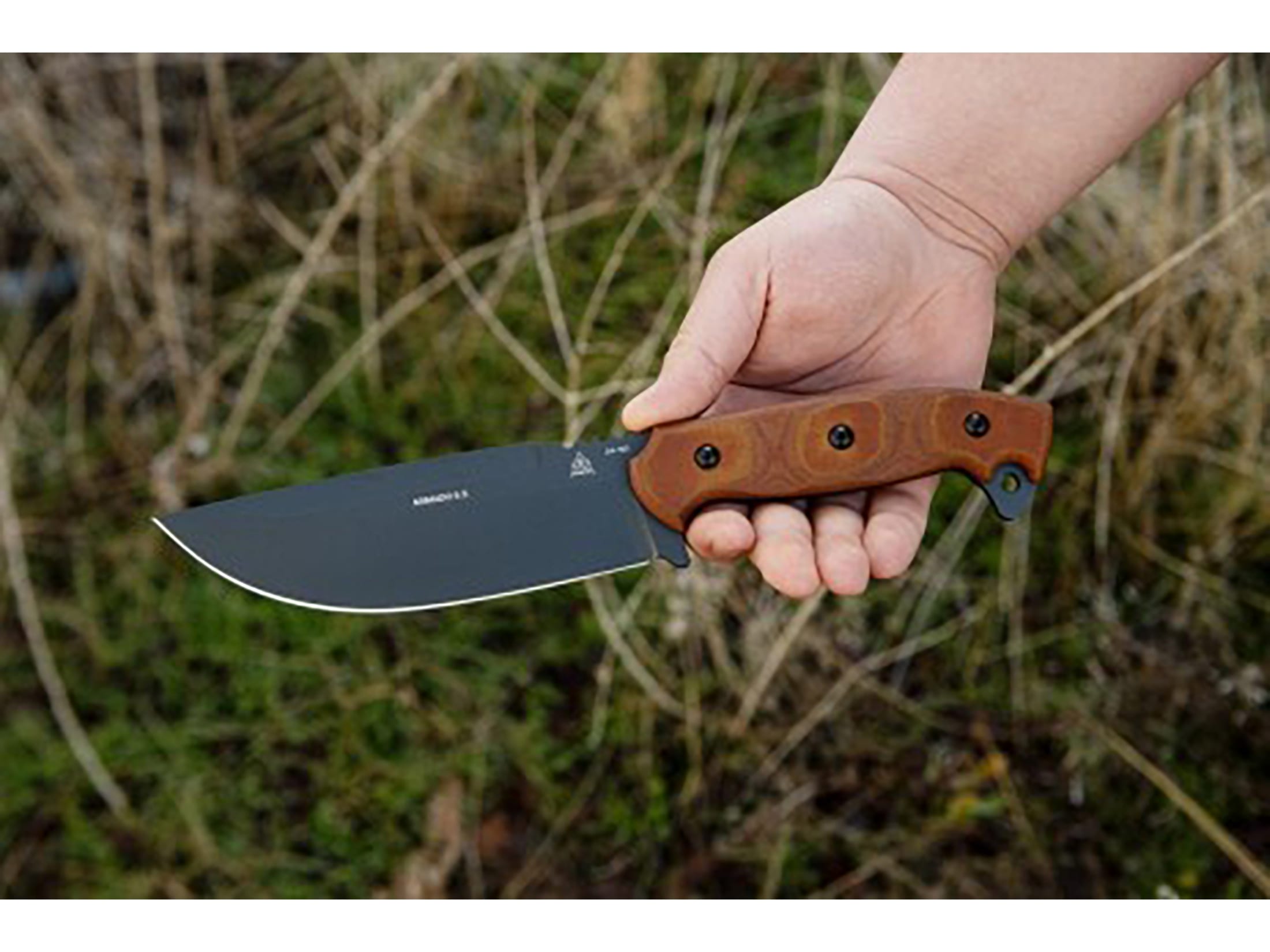 TOPS Knives Armardo 6.5 Fixed Blade Knife 6.5 Drop Point