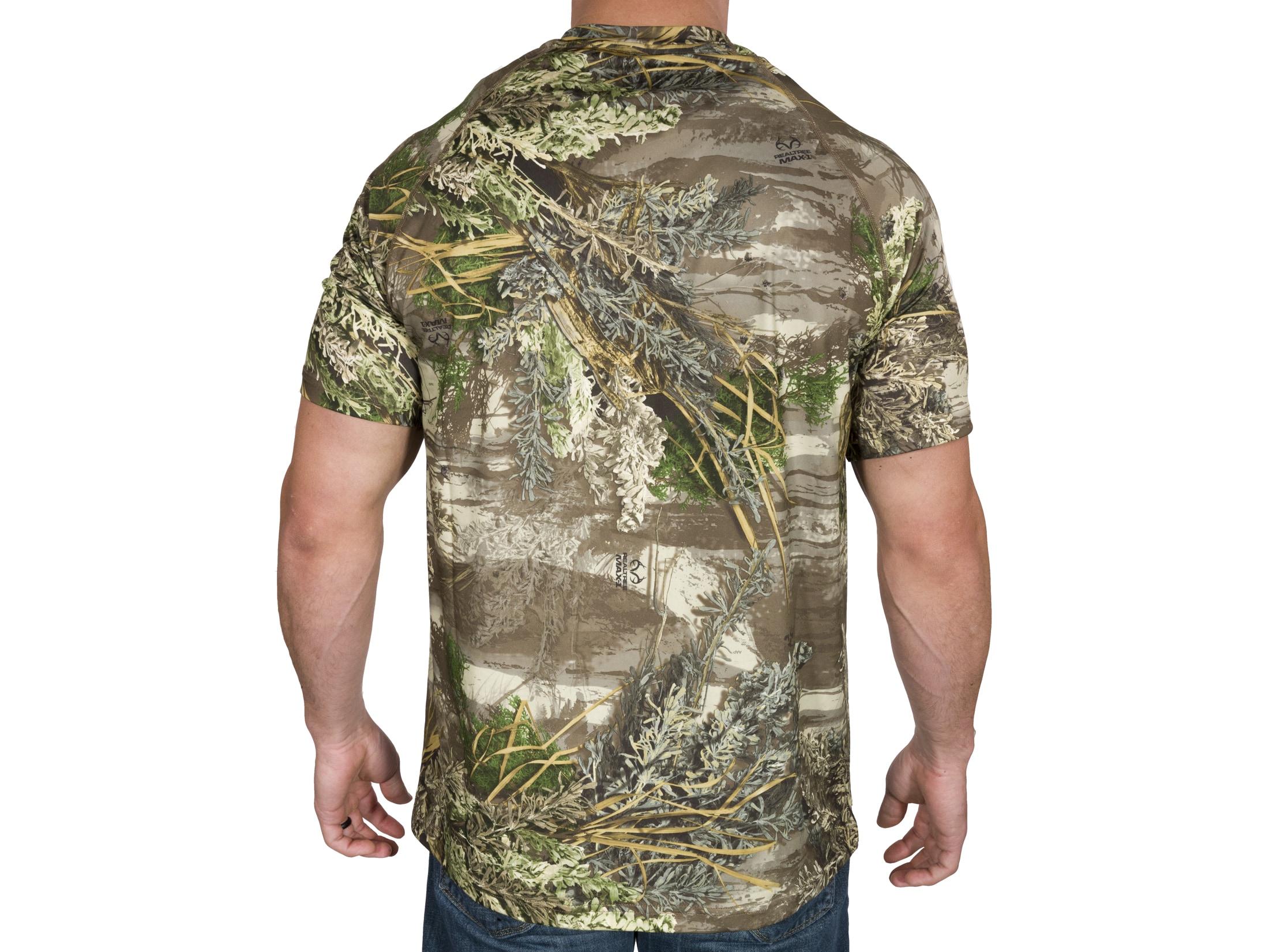 MidwayUSA Men's Ambush Short Sleeve T-Shirt Realtree Timber XL